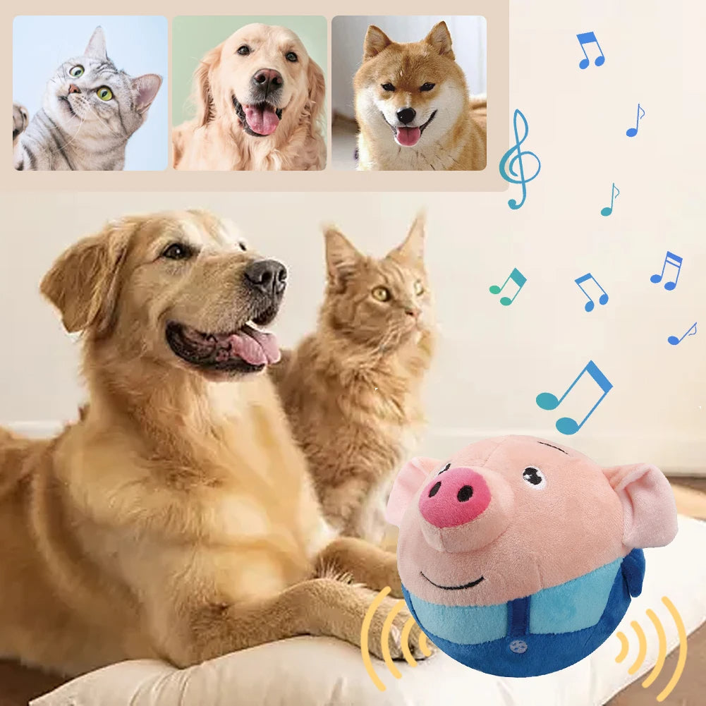 Peluş zıpzıp top